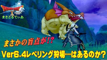 【ドラクエ10】Ver6.4レベル上げ狩場！新モンスター少な目で諦めかけたその時に！使えるか？これ…【DQ10】