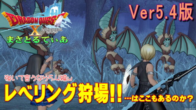 【ドラクエ10】Ver5.4レベル上げ狩場！魔界＆アストルティアで大量経験値ゲット…できるの？【DQ10】