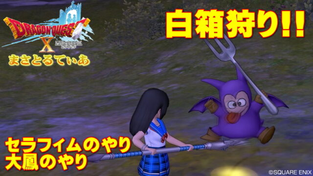【ドラクエ10】セラフィムのやり＆大鳳のやり白箱狩場レポート！ベビーサタンちゃんごめんｗ【DQ10】