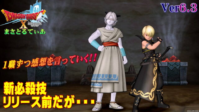 【ドラクエ10】Ver6.3新必殺技リリース前だが1職ずつ感想を言っていくｗぶっちゃけどの職がアツい？【DQ10】
