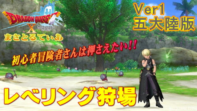 【ドラクエ10】五大陸のレベル上げ狩場はここ！タコメット・バザックス・スカラベキングでキマリ【DQ10】